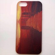 MINIOPAL CASE 06745 [iPhone5用 背面カバータイプ PR プリント夕焼け]