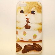 MINIOPAL CASE 96800 [iPhone5用 背面カバータイプ PR アニマルプリントハムスター]