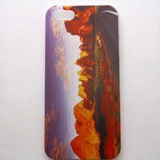 MINIOPAL CASE 96862 [iPhone5用 背面カバータイプ PR プリント景色夕焼け]