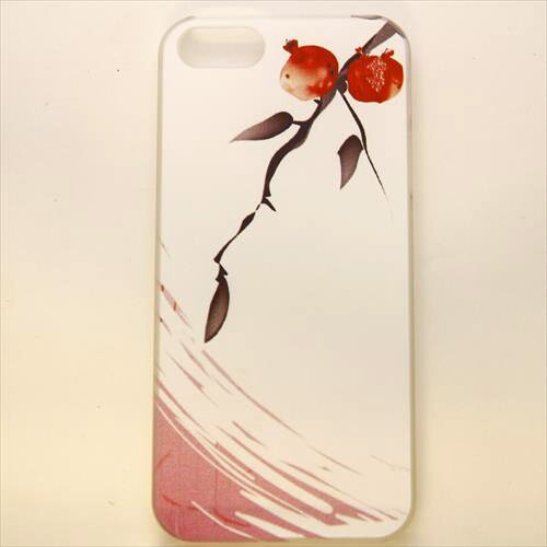 MINIOPAL CASE 96893 [iPhone5用 背面カバータイプ PR プリント花]
