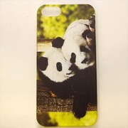 MINIOPAL CASE 17024 [iPhone5用 背面カバータイプ PR アニマルプリントパンダ]