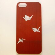 MINIOPAL CASE 17154 [iPhone5用 背面カバータイプ PR アニマルプリント鶴]