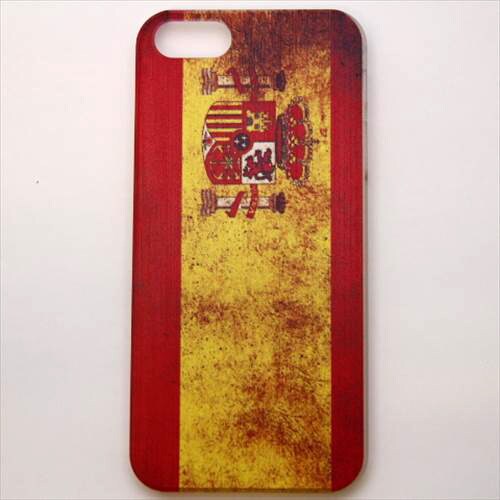 MINIOPAL CASE 97173 [iPhone5用 背面カバータイプ PR プリント国旗]