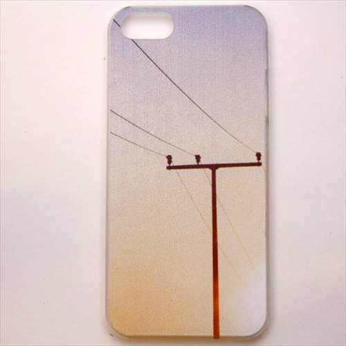 MINIOPAL CASE 17291 [iPhone5用 背面カバータイプ PR プリント電柱]