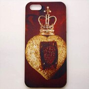 MINIOPAL CASE 97296 [iPhone5用 背面カバータイプ PR ハートプリント]