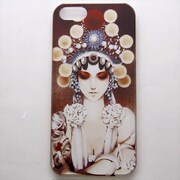 MINIOPAL CASE 17321 [iPhone5用 背面カバータイプ PR 中国風少女プリント]
