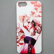 MINIOPAL CASE 07391 [iPhone5用 背面カバータイプ PR 中国風少女プリント]