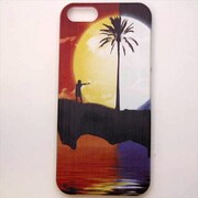 MINIOPAL CASE 17413 [iPhone5用 背面カバータイプ PR プリント夕焼け]