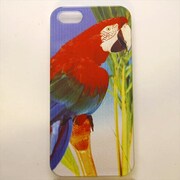 MINIOPAL CASE 97432 [iPhone5用 背面カバータイプ PR アニマルプリントインコウ]