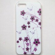 MINIOPAL CASE 97494 [iPhone5用 背面カバータイプ PR プリント花]