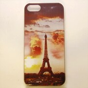 MINIOPAL CASE 97500 [iPhone5用 背面カバータイプ PR タワープリント夕焼け]