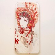 MINIOPAL CASE 17543 [iPhone5用 背面カバータイプ PR 中国風少女プリント]