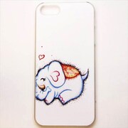 MINIOPAL CASE 17581 [iPhone5用 背面カバータイプ PR アニマルプリントゾウ]