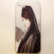 MINIOPAL CASE 97593 [iPhone5用 背面カバータイプ PR 少女プリント]