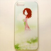 MINIOPAL CASE 97623 [iPhone5用 背面カバータイプ PR 少女プリント]
