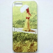 MINIOPAL CASE 97630 [iPhone5用 背面カバータイプ PR 少女プリント自然]
