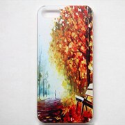 MINIOPAL CASE 97678 [iPhone5用 背面カバータイプ PR カラフルプリント並木道]