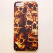 MINIOPAL CASE 17703 [iPhone5用 背面カバータイプ PR スカルプリント]