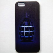MINIOPAL CASE 97708 [iPhone5用 背面カバータイプ PR 爆弾プリント]