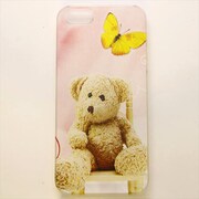 MINIOPAL CASE 17727 [iPhone5用 背面カバータイプ PR アニマルプリントクマ]