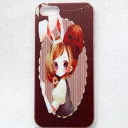MINIOPAL CASE 07773 [iPhone5用 背面カバータイプ PR 少女プリントアニメ調]