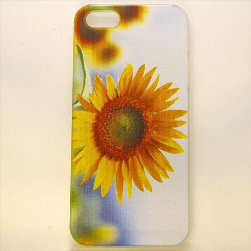 MINIOPAL CASE 97791 [iPhone5用 背面カバータイプ PR フラワープリントひまわり]