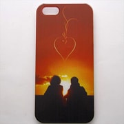 MINIOPAL CASE 97807 [iPhone5用 背面カバータイプ PR 夕焼けプリント]