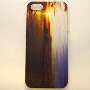 MINIOPAL CASE 97814 [iPhone5用 背面カバータイプ PR 夕焼けプリント]