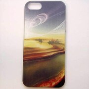 MINIOPAL CASE 17840 [iPhone5用 背面カバータイプ PR 夕焼けプリント]