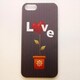 MINIOPAL CASE 17888 [iPhone5用 背面カバータイプ PR ハートプリント]