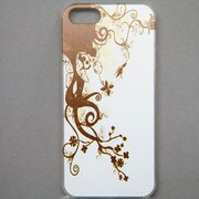 MINIOPAL CASE 07957 [iPhone5用 背面カバータイプ PR プリント花]