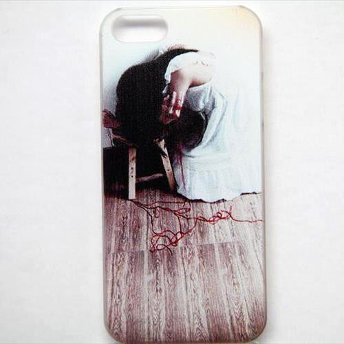 MINIOPAL CASE 98033 [iPhone5用 背面カバータイプ PR 少女プリント]