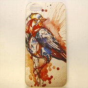 MINIOPAL CASE 98170 [iPhone5用 背面カバータイプ PR アニマルプリント鳥]