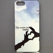 MINIOPAL CASE 18199 [iPhone5用 背面カバータイプ PR ハートプリント]
