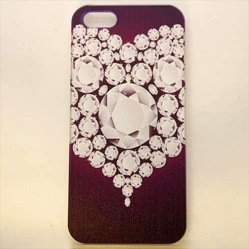 MINIOPAL CASE 18304 [iPhone5用 背面カバータイプ PR ハートプリント]