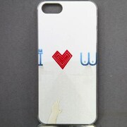 MINIOPAL CASE 18311 [iPhone5用 背面カバータイプ PR ハートプリント]