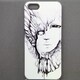 MINIOPAL CASE 98316 [iPhone5用 背面カバータイプ PR 美女プリント]