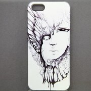 MINIOPAL CASE 98316 [iPhone5用 背面カバータイプ PR 美女プリント]