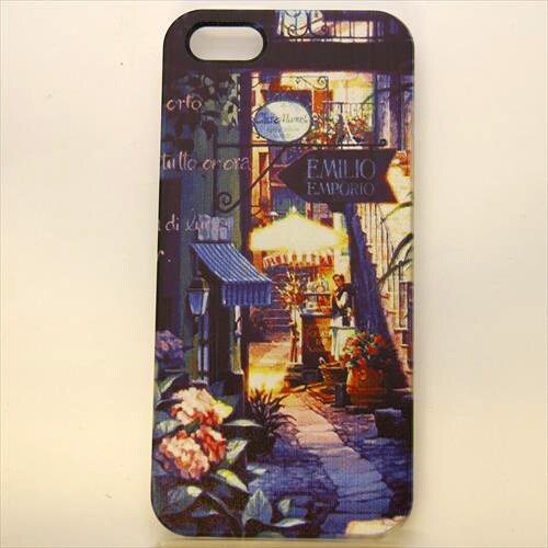 MINIOPAL CASE 98347 [iPhone5用 背面カバータイプ PR 風景プリント]