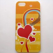 MINIOPAL CASE 98385 [iPhone5用 背面カバータイプ PR ハートプリント]