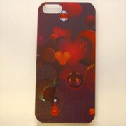 MINIOPAL CASE 18397 [iPhone5用 背面カバータイプ PR ハートプリント]