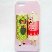 MINIOPAL CASE 08411 [iPhone5用 背面カバータイプ PR ペアロールプリント]