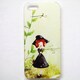 MINIOPAL CASE 98439 [iPhone5用 背面カバータイプ PR 少女プリント]