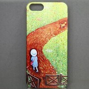 MINIOPAL CASE 98446 [iPhone5用 背面カバータイプ PR 少女プリント]
