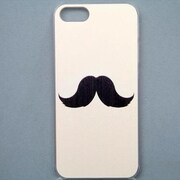 MINIOPAL CASE 18458 [iPhone5用 背面カバータイプ PR ヒゲ模様プリント]