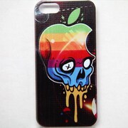 MINIOPAL CASE 08497 [iPhone5用 背面カバータイプ PR スカルプリント]