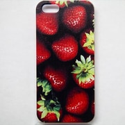MINIOPAL CASE 98514 [iPhone5用 背面カバータイプ PR フードプリントイチゴ]