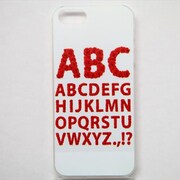 MINIOPAL CASE 98590 [iPhone5用 背面カバータイプ PR アルファベットプリント]