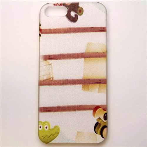 MINIOPAL CASE 18663 [iPhone5用 背面カバータイプ PR アニマルプリント]