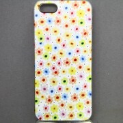 MINIOPAL CASE 08688 [iPhone5用 背面カバータイプ PR 花ドットプリント]